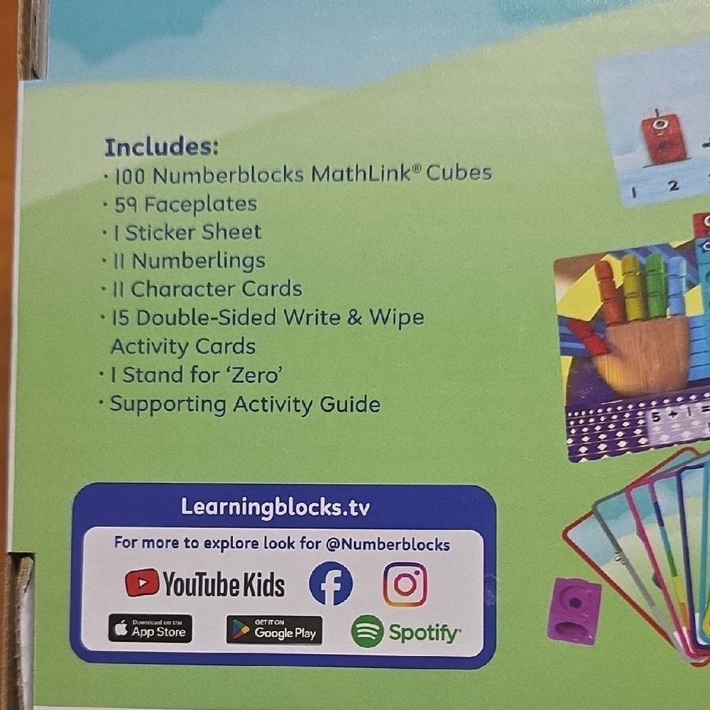 Numberblocks MathLink Cubes Activity Set - Picture 4 of 6